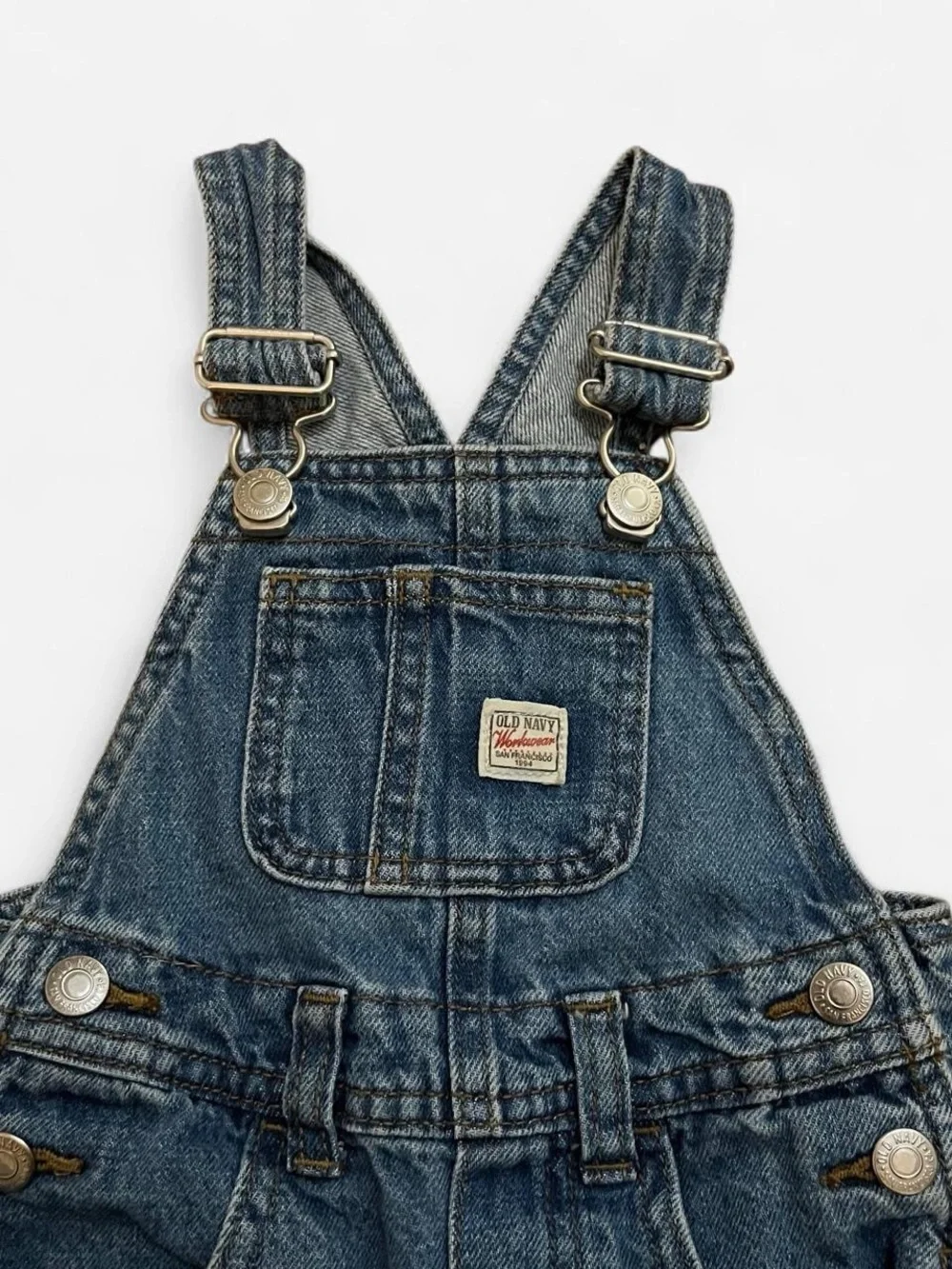 Classic Old Navy Blue Denim Overalls